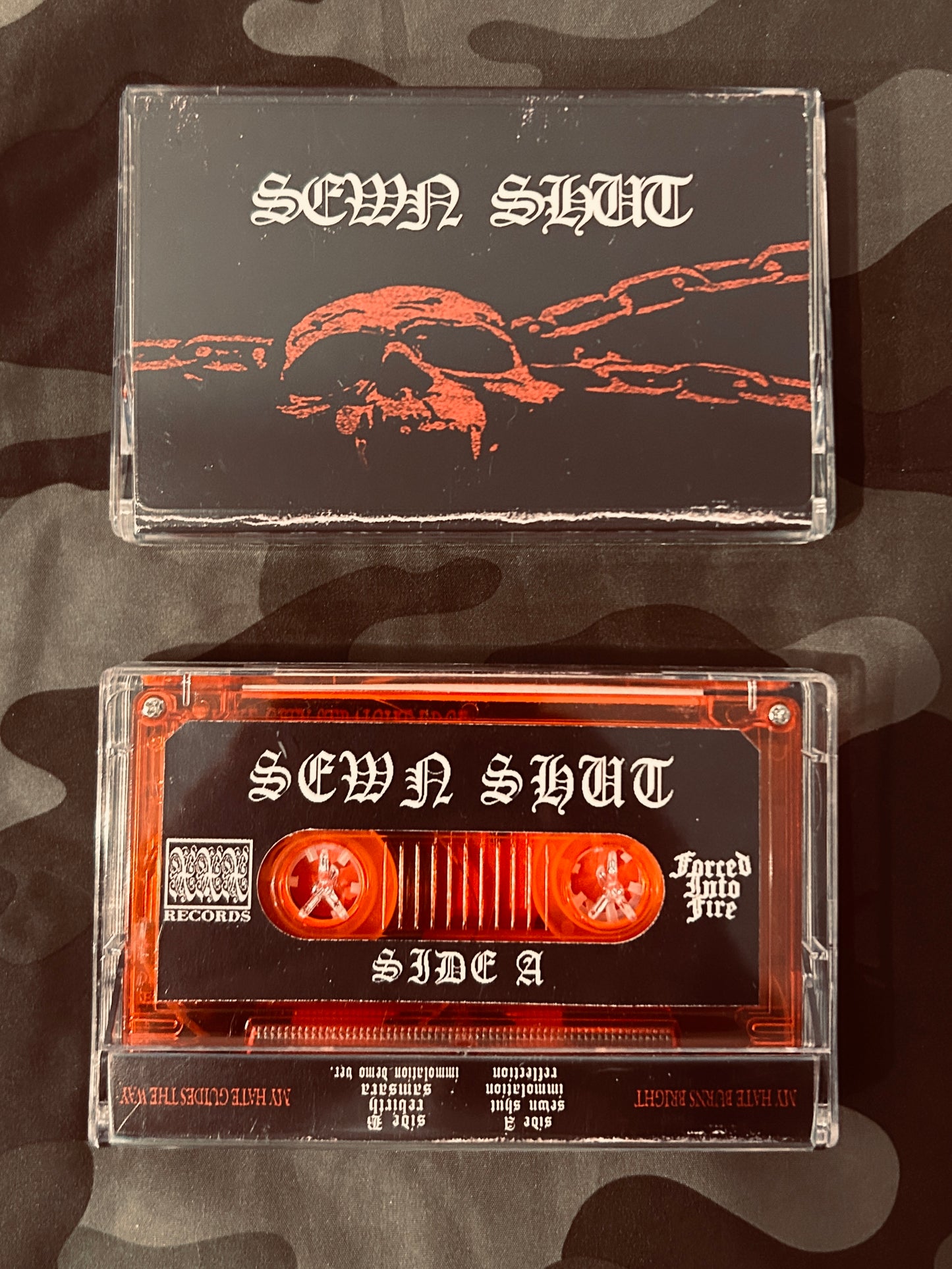 Sewn Shut EP - Limited Red Cassette