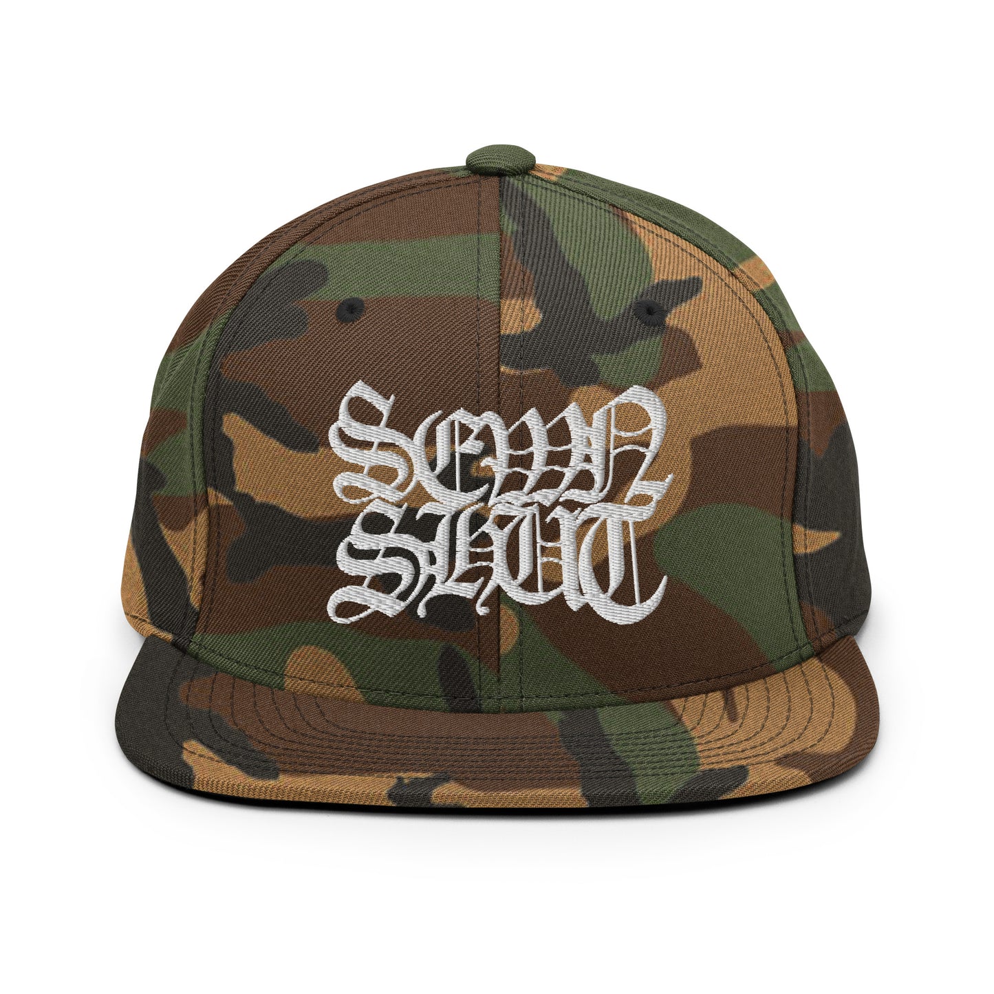 Sewn Shut Snapback Hat